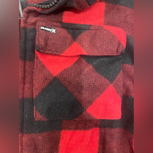 Hurley Boy zip up fleece size medium - Picture 3 of 4